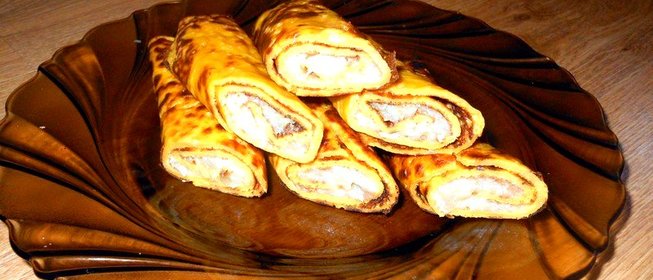 Тыквенные блинчики