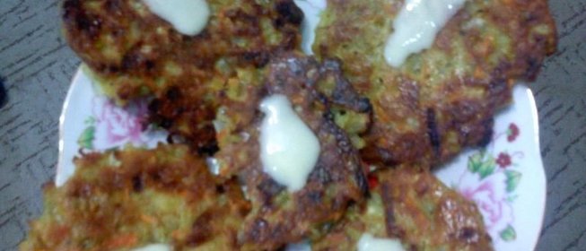 Постные драники картофельные с морковью