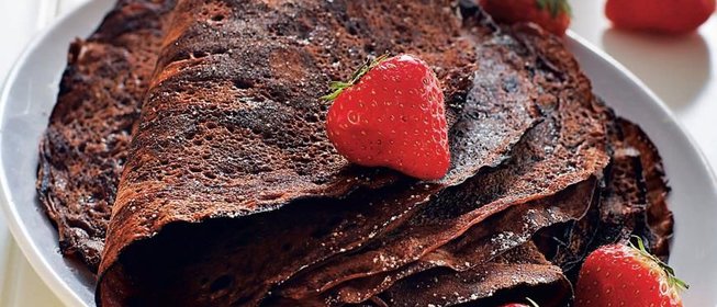 Шоколадные блинчики