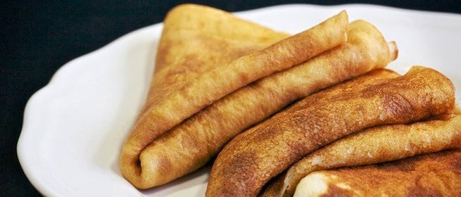 Блинчики на кефире