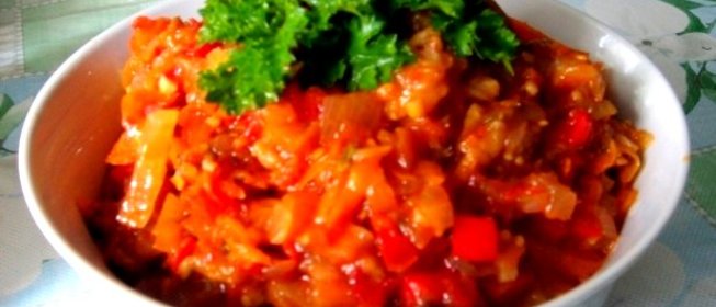 Икра из синеньких