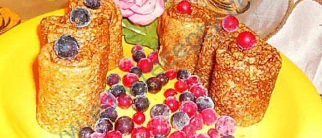 Блины на кипятке с кефиром