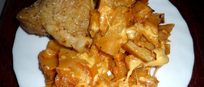 Картошка с сыром