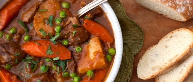 Мясное рагу с картошкой