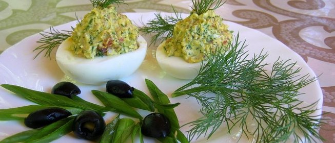 Фаршированные яйца