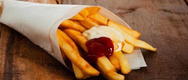 Настоящая бельгийская картошка