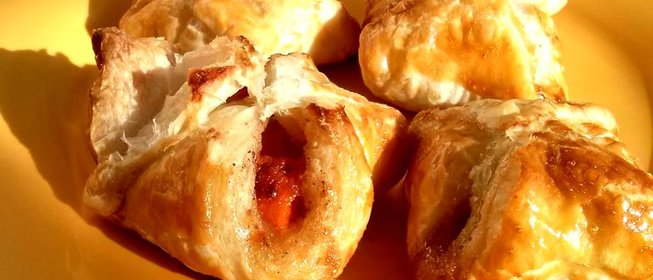 Тыква в слоеном тесте