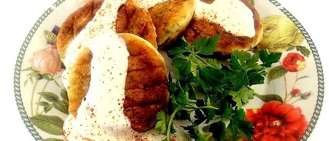 Сырники с зеленью