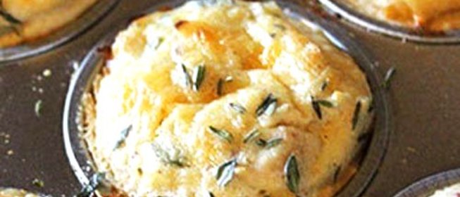 Картофельные тарталетки с тмином и базиликом «Аморе»