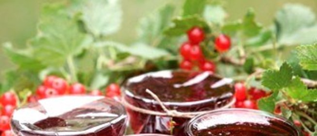 Желе из красной смородины