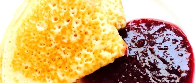 Блины дрожжевые на молоке