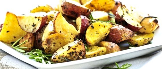 Картофель с розмарином