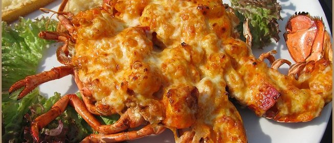 Раки с начинкой