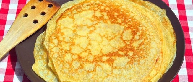 Блины тоненькие