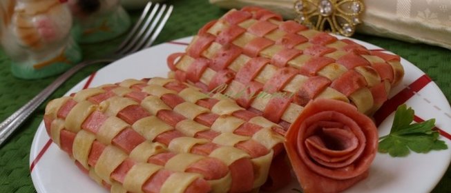 Плетёные блинчики с гречневой начинкой