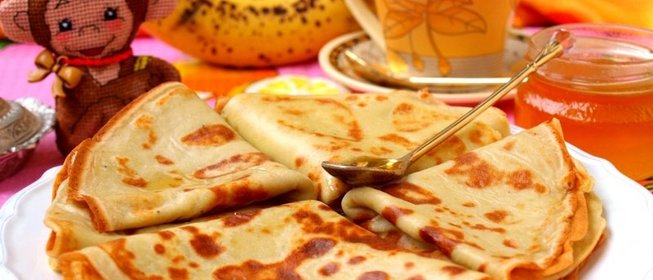 Банановые блинчики