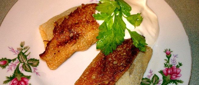 Блинчики с печенью