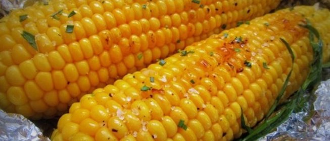 Кукуруза запечённая в ароматном масле