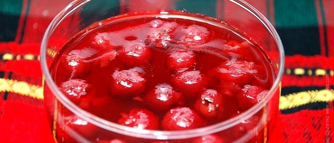 Вишневое желе