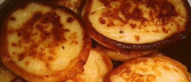 Оладьи из пюре картофельного