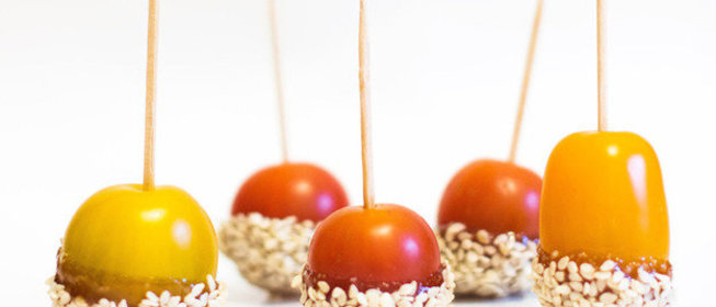 Помидоры черри в карамели