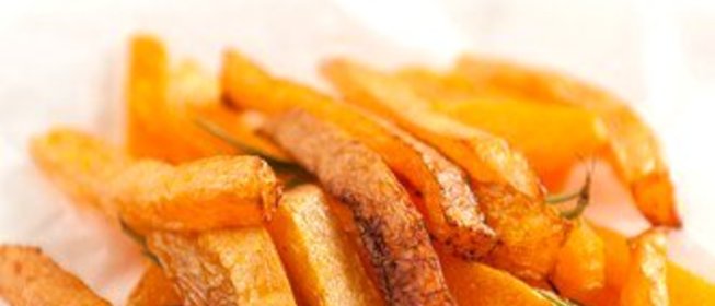 Жареная тыква с хариссой