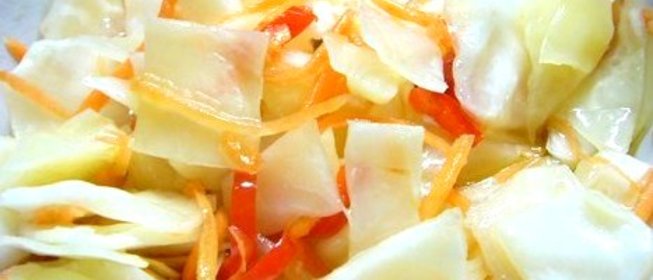 Маринованная капуста на закуску