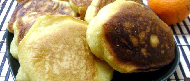 Кукурузные оладьи на ряженке