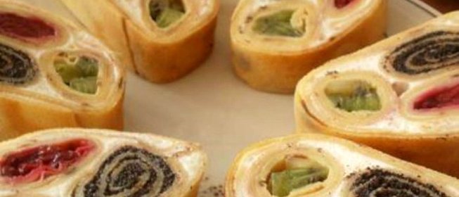 Рулеты из блинов с начинкой