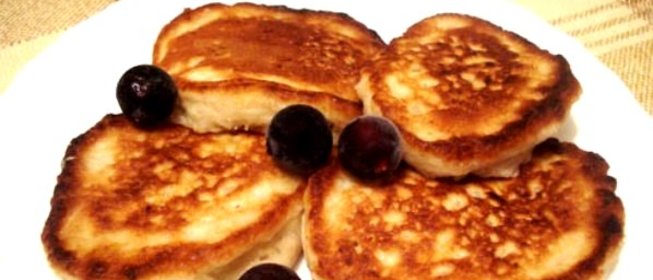 Овсяно-яблочные оладьи