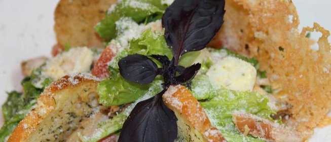 Блины с ветчиной и сыром