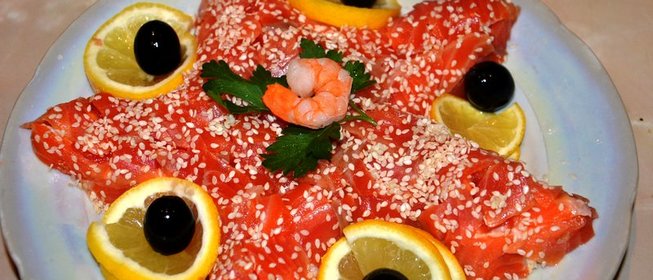 Салат Морская звезда