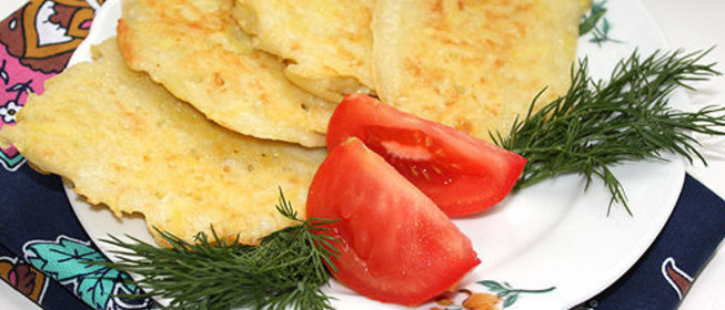 Картофельные оладьи