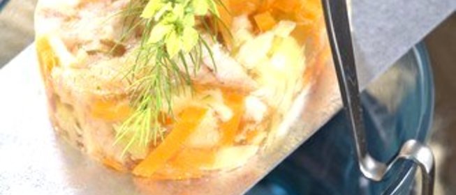 Заливное из лосося