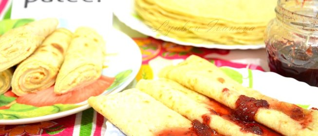 Блины на соде