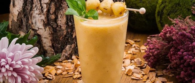 Смузи из копченых фруктов