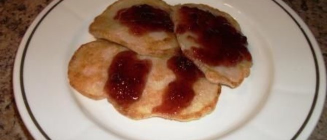 Дрожжевые оладьи на молоке