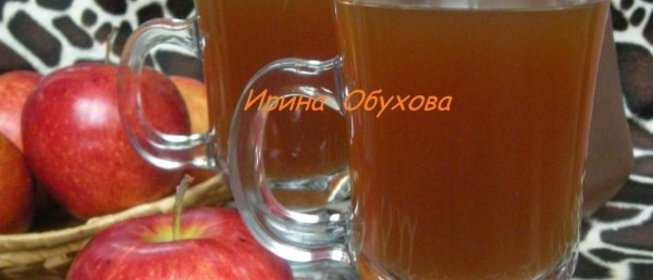 Квас на яблочном соке