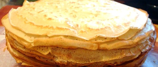 Блины на воде