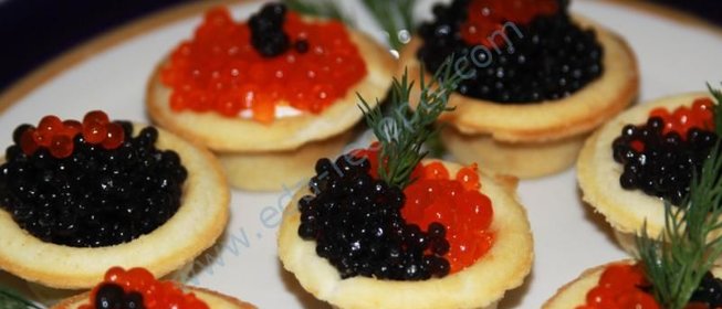 Королевская закуска в тарталетках