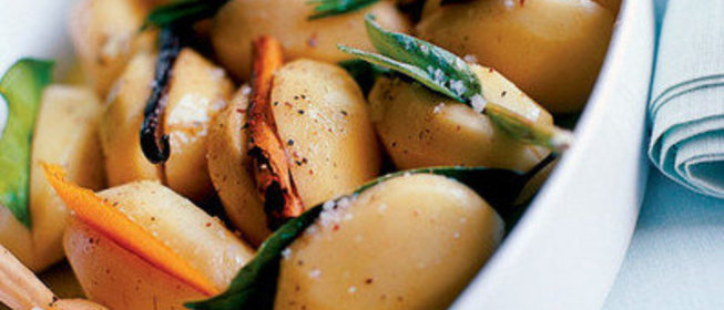 Картофель с пряными травами