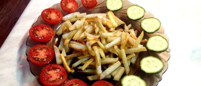 Жареная картошка с хрустящей корочкой