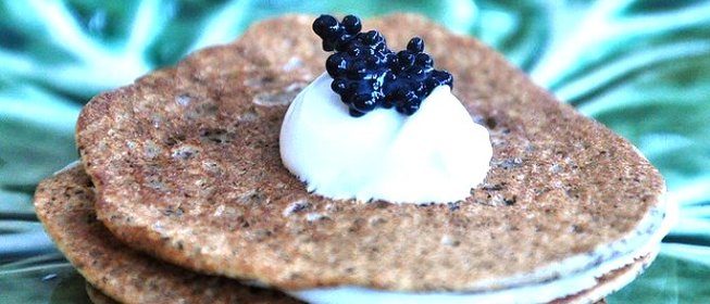 Блинчики из ржаной муки