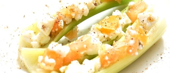 Фаршированный сельдерей