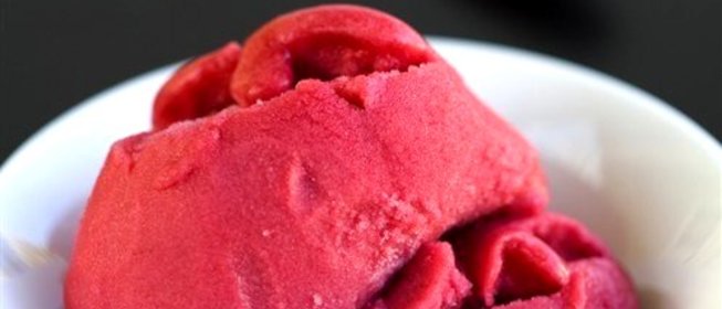 Томатный сорбет с мятой