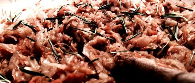 Овощное рагу с розмарином и имбирной настойкой