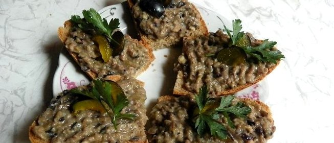 Форшмак со сливами