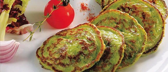 Овощные оладьи