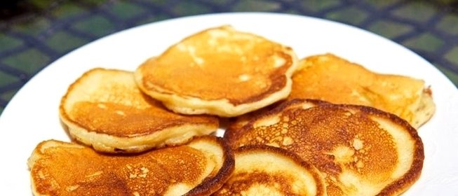 Оладьи классические на молоке