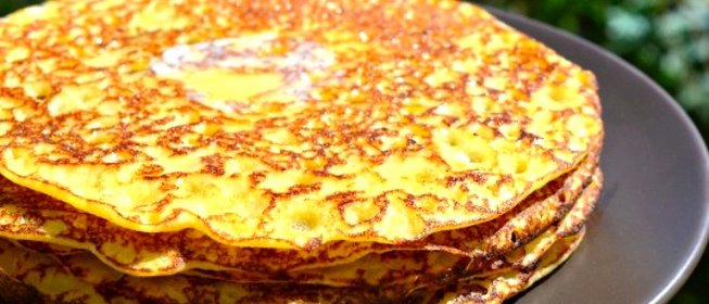 Блины из кукурузной муки